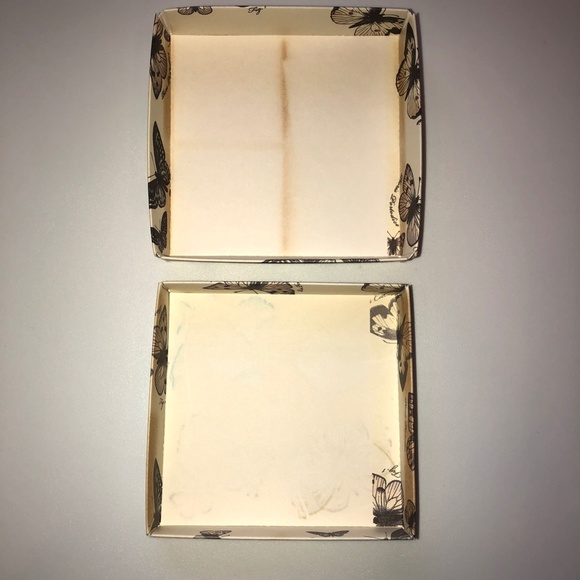 HERO ARTS Poetic Prints Butterfly Butterflies Rubber Stamp Wood Mount Set of 4 - Picture 9 of 9